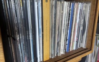 Properly Stored Record LPs.