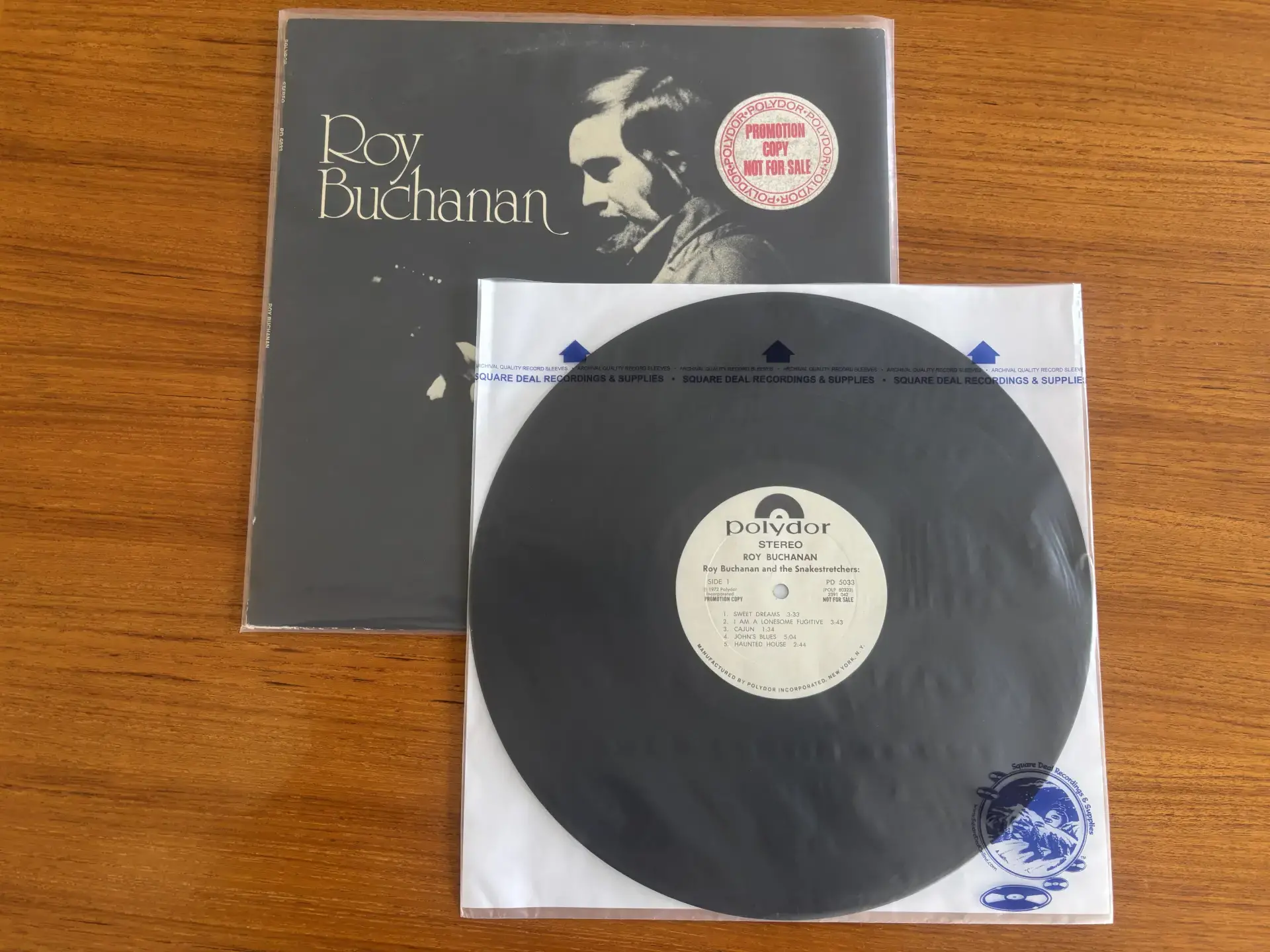 Roy Buchanan White Label Promo Album