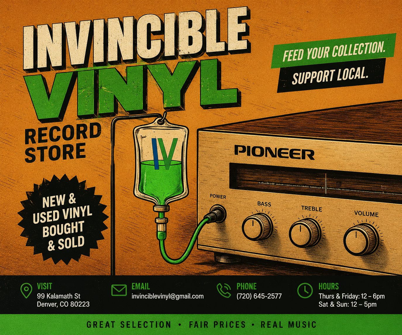 Invincible Vinyl Record Store