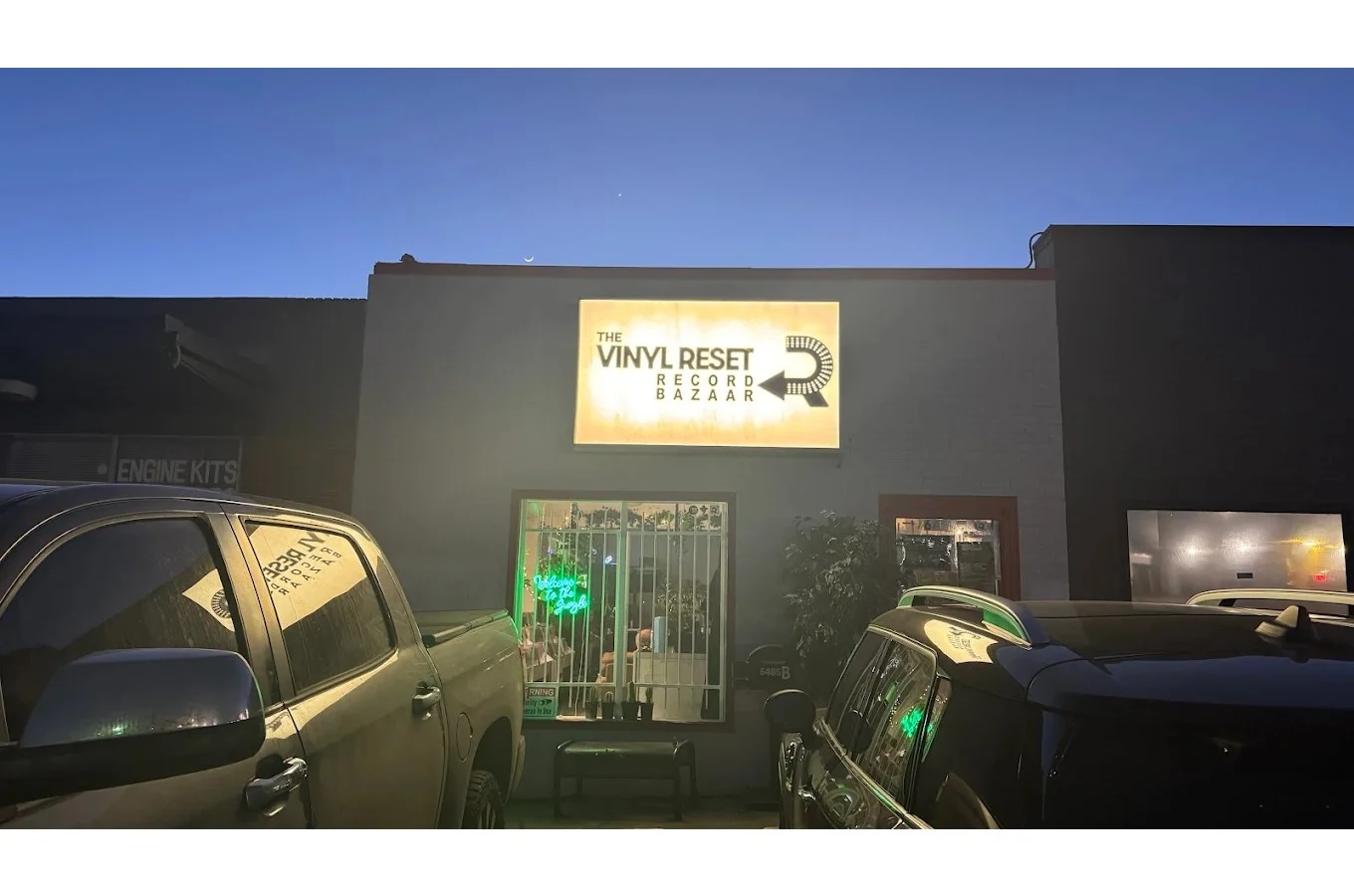 Vinyl Reset Storefront