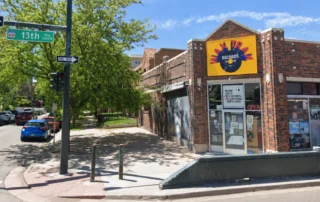 Wax Trax Records storefront in Denver Colorado record store