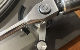 Using an anti bias to take care of anti skate issues on a turntable.