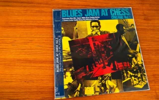 Japanese blues vinyl record with original obi strip on collectible Japanese pressing